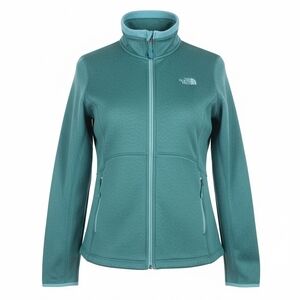 The North Face Women's Teal Full-Zip Fleece Jacket